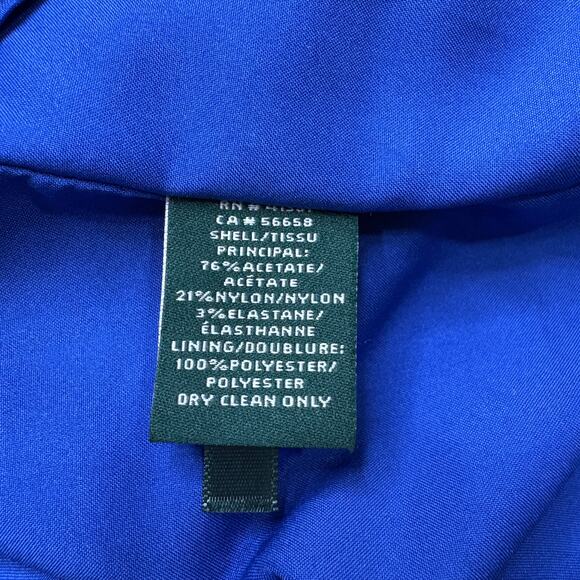 Lauren Ralph Lauren Size 16 Evening Dress Cocktail Formal Prom Hoco Wedding - Picture 7 of 14